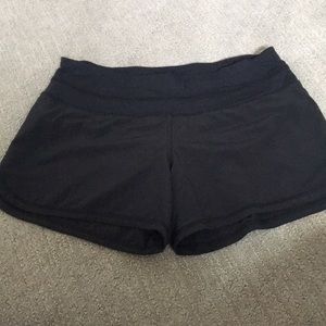 Very cute black lululemon shorts